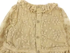 Lil Atelier warm sand kjole tyl